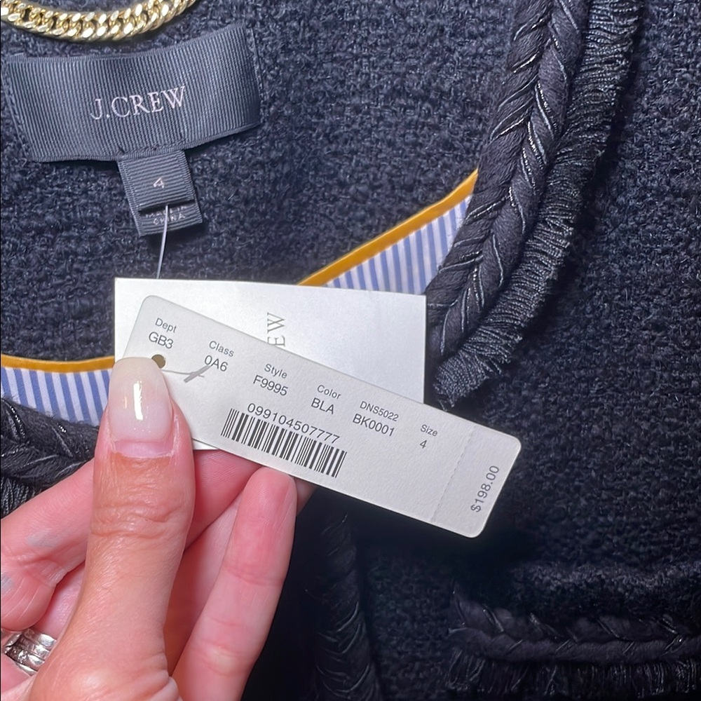 Tweed Blazer J Crew Brand New with tags! - Picture 5 of 11